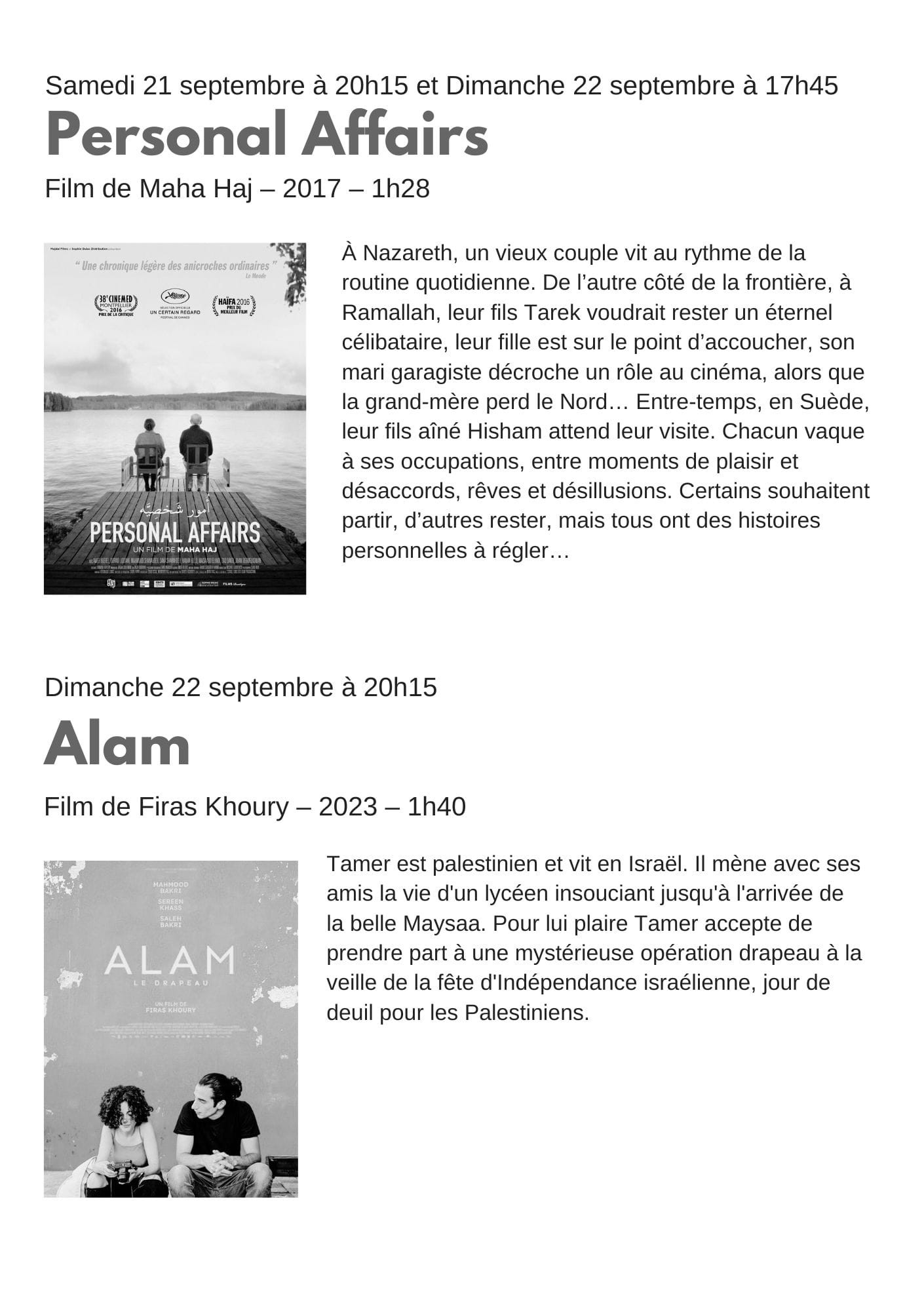 St brieuc week end film palestinien sept 2024 2 