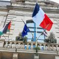 Drapeau mairie telegramme