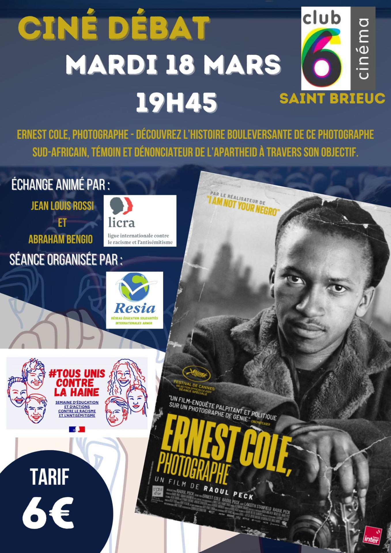 Ernest cole 18 mars