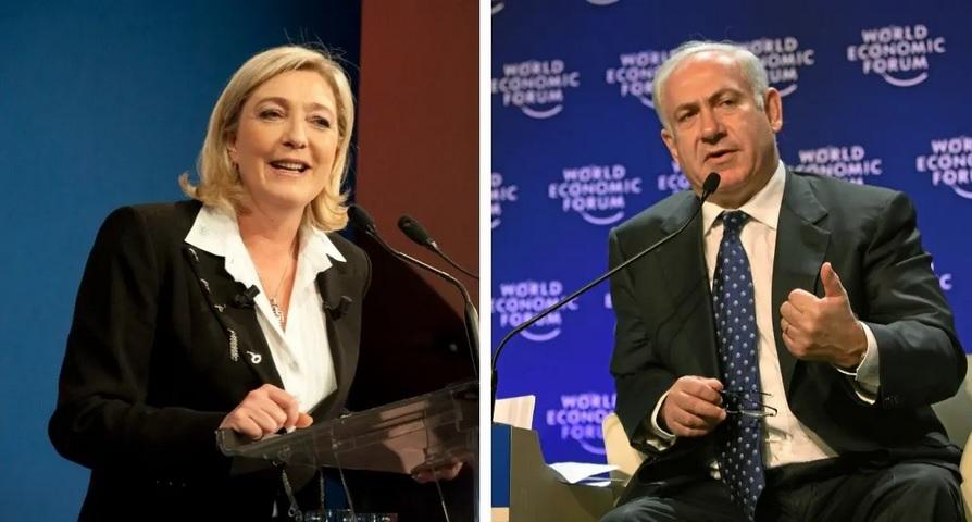 Le pen netanyahou 3