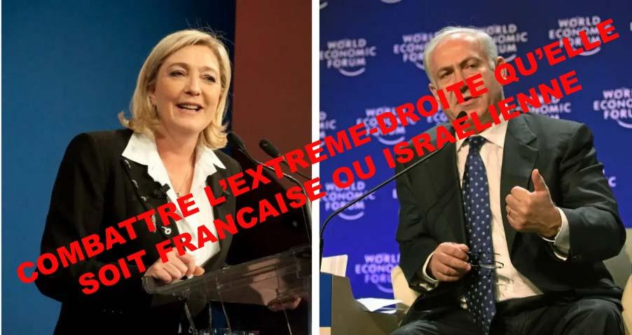 Le pen nettanyahu fascistes