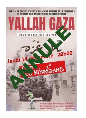 Yallah gaza annule